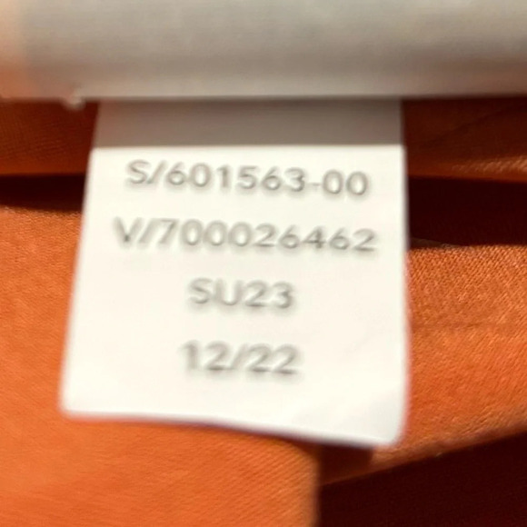 ATHLETA Sz L Arrival Wide  Straps Crossed Back Side Slit Stretchy Maxi Dress - Picture 13 of 13